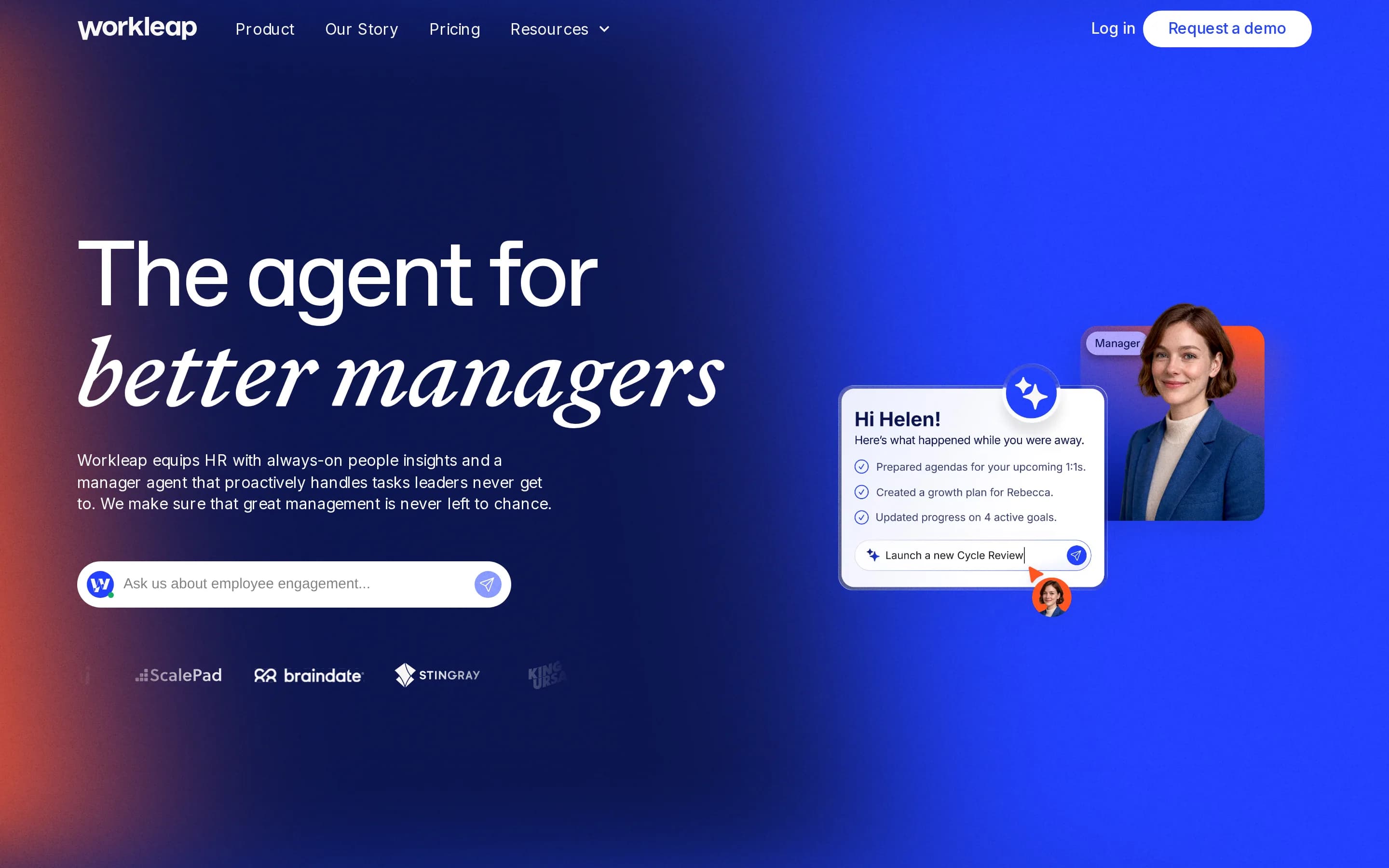 Officevibe (now Workleap) website
